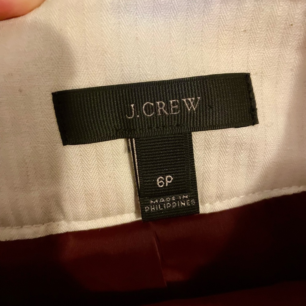 ❌SOLD❌J. Crew Pink Houndstooth Women's Mini Skirt - Picture 5 of 6